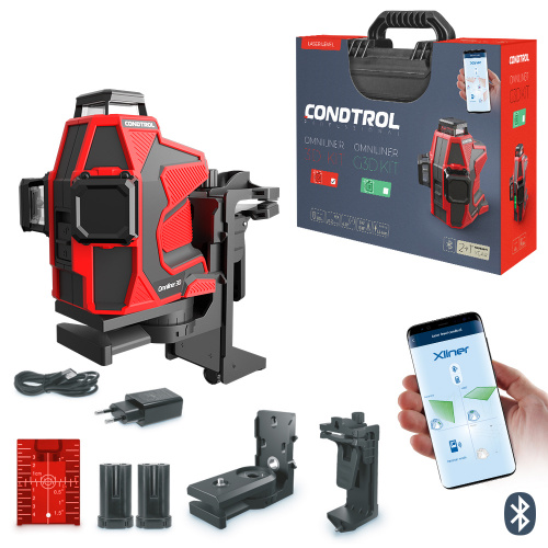 Лазерный нивелир CONDTROL Omniliner 3D Kit