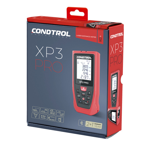 Лазерный дальномер  CONDTROL XP3 Pro, 120 m